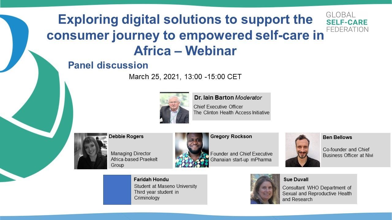 Exploring digital solutions to support the consumer journey to empowered self-care in Africa