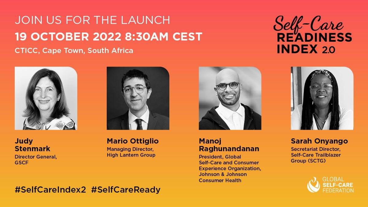  Self-Care Readiness Index 2.0 Launch Event