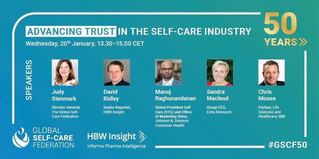 Advancing Trust in the Self-Care Industry - Virtual Event